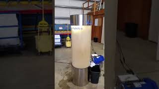 YEAST HULLS SUSPENSION TRIAL - VINFOIL Agitator