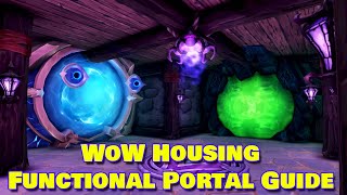WoW Housing: Functional Portal Door Guide