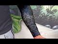 INSANE BLACK SLEEVE WITH WHITE INK