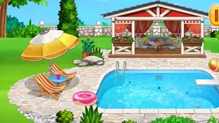 Build a House complete the swimming pools and amazing house mission complete.