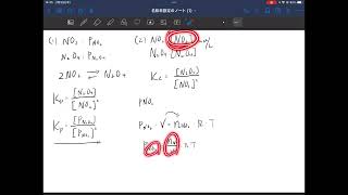 旧課程2022年度までセミナー化学基礎＋化学　322 圧平衡定数（1）（2）