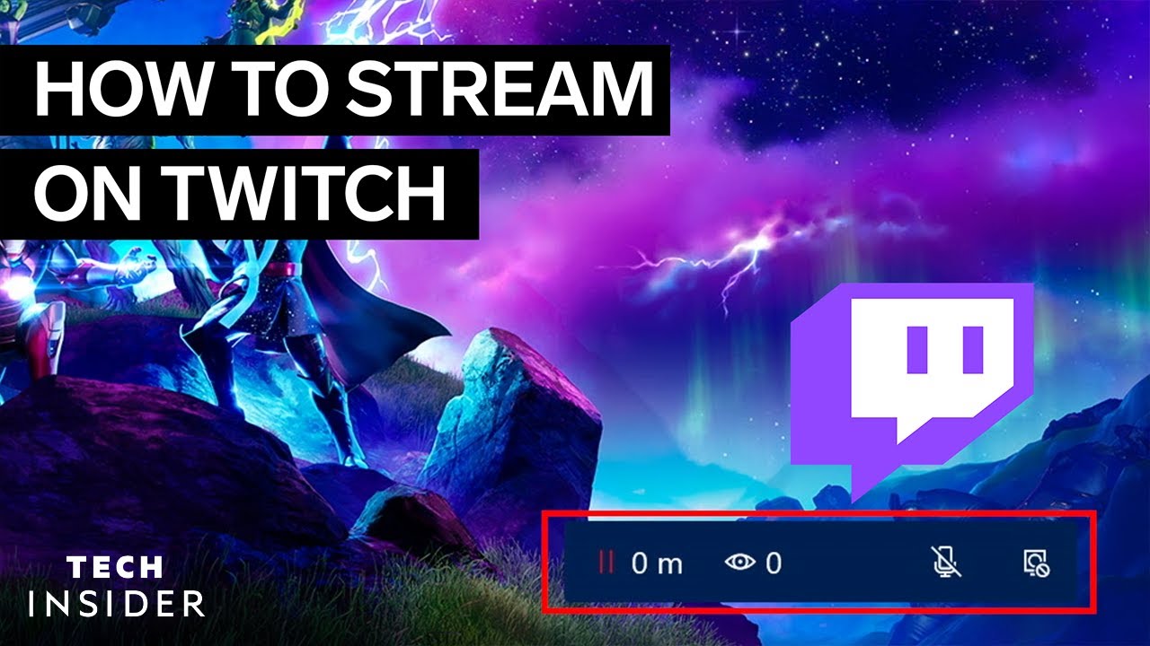 How To Stream On Twitch Youtube