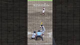 これがストライクなのか… #高校野球 #桐光学園 #慶應義塾