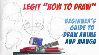 [Beginner Guide] How to draw anime tutorial part 1
