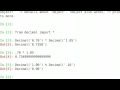 Episode 50: Standard Library: Decimal Floating Point Arithmetic
