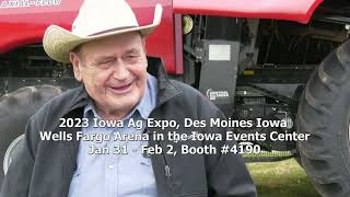 Visit George Kuchar in booth 4190 at the Iowa Ag Expo, starting 9am daily from Jan 31 to Feb 2.