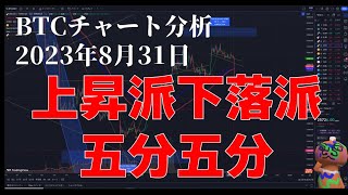 2023年8月31日ビットコイン相場分析