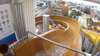 Brown Dive Water Slide at The Land of Legends
