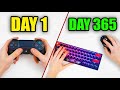 My 365 Day Fortnite CONTROLLER to KEYBOARD and MOUSE Progression…