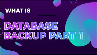 SQL Database Backup Part 1 - #sqlserver #sqlserver2019 #sqltraining #sqltutorial #sqlforbeginners