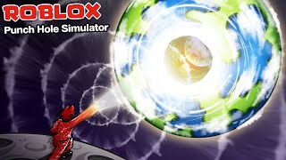 Roblox : Punch Hole Simulator 👊 ต่อยกำแพง ด้วยพลังหมัดระดับสูง !!!