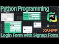 Python with MySQL Database -Create Python GUI - Login Form #python #coding #java #intellij #database