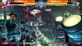 Okizeme #14   Blazblue Central Fiction L8   TGS LTL VS WongTime