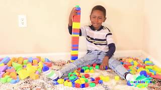 Fun Building Blocks! |Amer kids show|