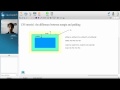 CSS : the difference between padding and margin