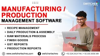 Manufacturing / Production Management Software - Best Production Inventory Software 2022