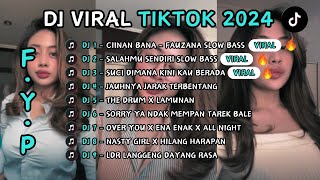 DJ TIKTOK VIRAL 2024 || CIINAN BANA FAUZANA SLOW  FULL BASS JEDAG JEDUG REMIX TEMAN ASIK KERJA KANE