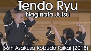 Tendo Ryu Naginata Jutsu - 36th Asakusa Kobudo Taikai (2018)