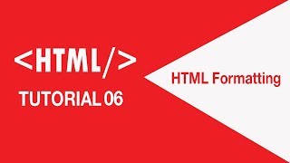HTML-tutorial for beginners 06 | HTML Text Formatting