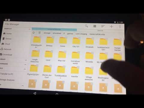 Transferring Minecraft Worlds Between Two Devices Transferring Minecraft Worlds Between Two Devices