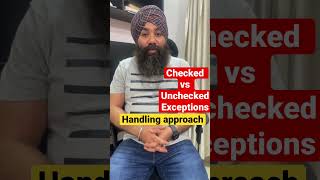 How to handle Checked vs Unchecked Exceptions in Java #java #javaprogramming