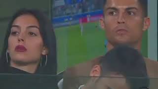 CR7 and his Girl Friend at the Allianz Arena