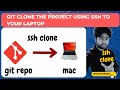 Clone any git repository with SSH