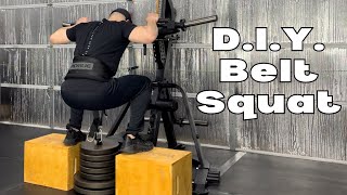 My Favorite DIY Belt Squat - Effective and Inexpensive