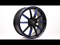 jante aliaj borbet lx black matt spoke rim blue polished anvelopemag.ro