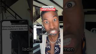 Samsung tech intentionally slices customer’s $20K TV! Is warranty voided? Attorney Ugo Lord reacts!