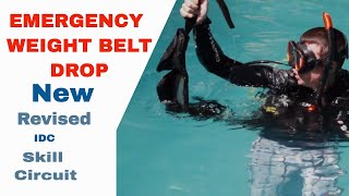 Emergency Weight Drop - PADI IDC Skills Circuit • Divemaster Skills