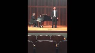 Hisham Breedlove countertenor  singing Ombra Mai Fu (Serse)