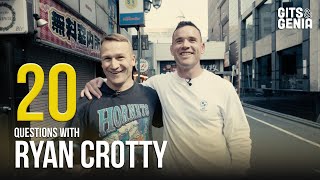 Matt Giteau asks Ryan Crotty 20 questions on the streets of Tokyo | Gits and Genia