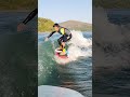 【ウェイクサーフィン】ビッグスピン後スピンが制御できなくなる wakesurf shoveit 山下夏海 🇯🇵