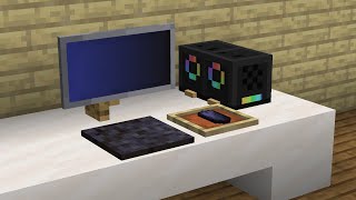 how to make a gaming pc in minecraft