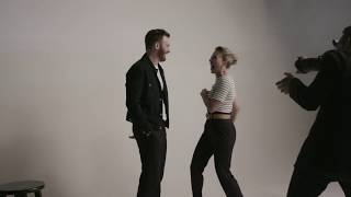Chris Evans and Scarlett Johansson  on 'Variety Studio'  photoshoot #ChrisEvans #ScarlettJohansson