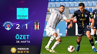Merkur-Sports | Kasımpaşa (2-1) Beşiktaş - Highlights/Özet | Trendyol Süper Lig