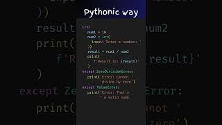 Master Exception Handling in Python | One-Shot Tutorial 🚀 #programming #coding #learnpython #python