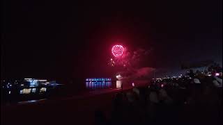 New Year 2025 Fireworks Show At Al Hudayriyat Island in Abu Dhabi