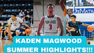 AUBURN COMMIT!! 4⭐️ KADEN MAGWOOD SUMMER HIGHLIGHTS!!! ONE OF THE TOP SCORERS IN THE COUNTRY!!!