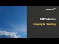 ERP Selection - ERP Scoping & Planning