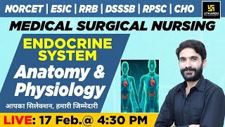 Endocrine System - Anatomy & Physiology | NORCET & Other Nursing Exams | Raju Sir