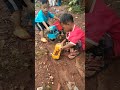 បូរិនលេងឡានដឹកដី borin playing with a truck short video