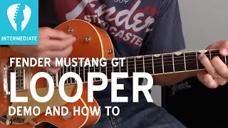 Mustang GT Looper Demo With Drums - Perfidia By the Ventures!