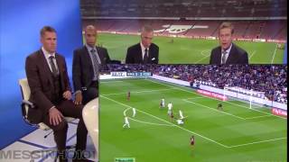 Thierry Henry's reaction to Iniesta's goal against Real Madrid 21/11/2015