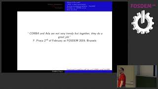 Distributed Computing with Ada and CORBA using PolyORB