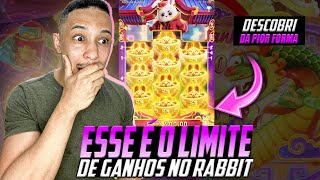 💥TESTEI  o  FORTUNE RABBIT  😱 COM minha MAIOR BANCA E esse FOI O RESULTADO!