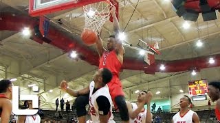 10th grader Romeo Langford Catches a Body on a Tip Dunk at FORUM Tipoff!