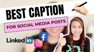 How to Write the Best Captions for your Social Media Posts | For Beginner Social Media Manager [Eng]