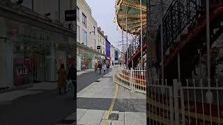 I saw amazing carousel in the center of Cardiff, GB